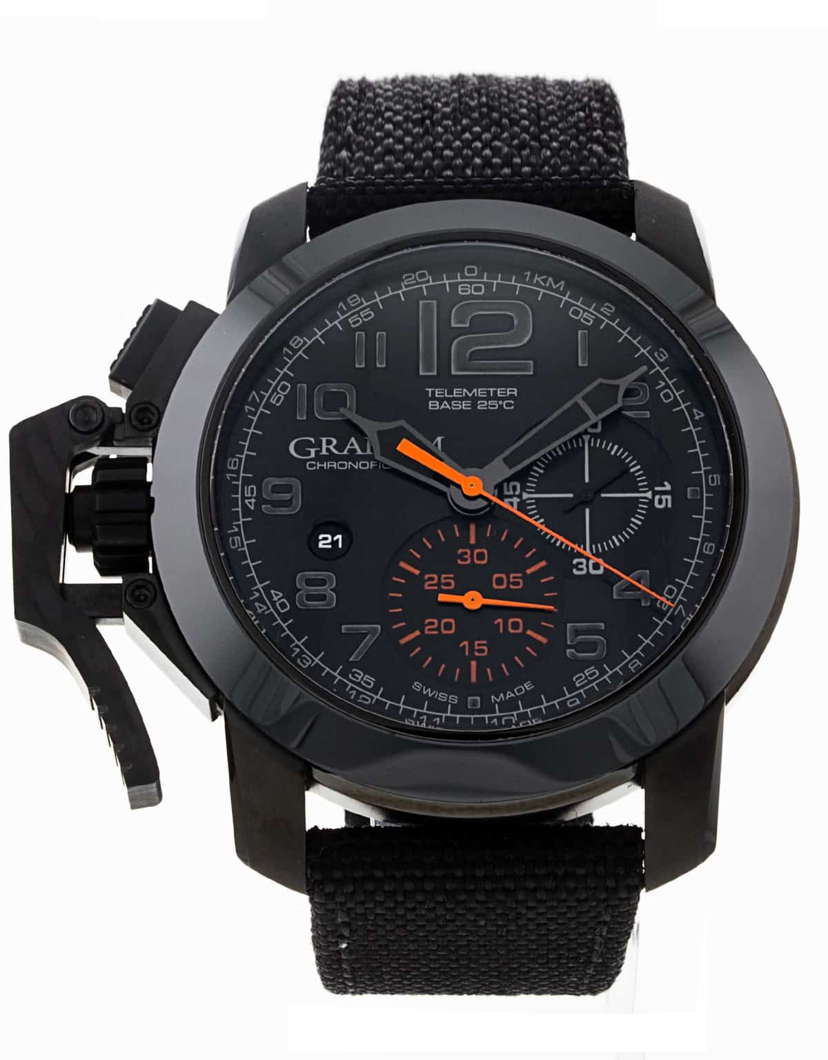 Graham Chronofighter Oversize 2CCAU.B01A.T12N